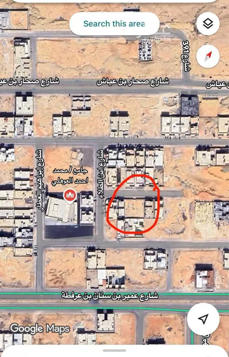 أرض للبيع في شارع فوزان السابق, حي المهدية, مدينة الرياض, منطقة الرياض صورة 2