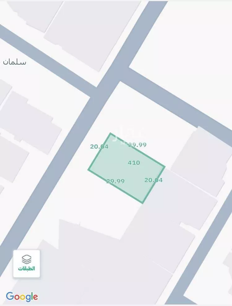 أرض للبيع في شارع محمد شرواني, حي اليرموك, مدينة الخرج, منطقة الرياض صورة 3