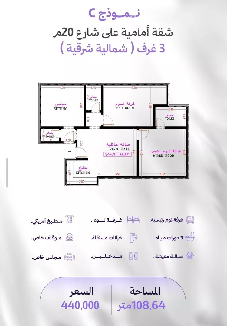 شقة للبيع في حي المروة, مدينة جدة, منطقة مكة المكرمة صورة 2