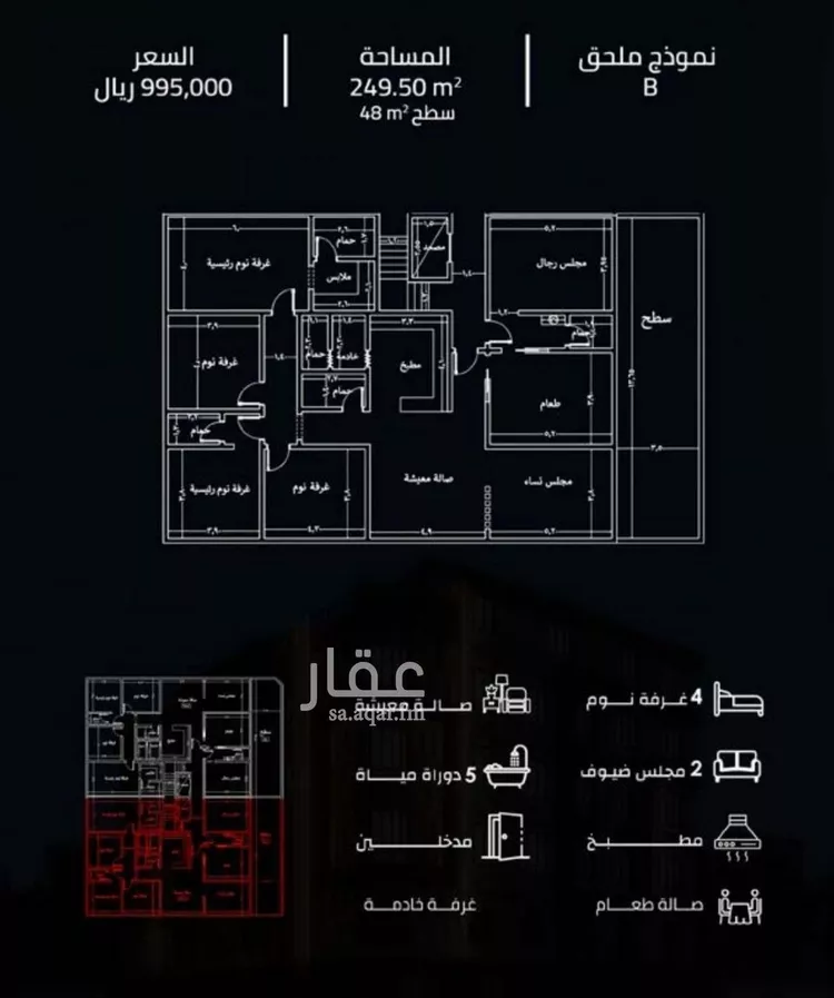 شقة للبيع في شارع زينب بنت العوام, حي الصفاء, مدينة جدة, منطقة مكة المكرمة صورة 2