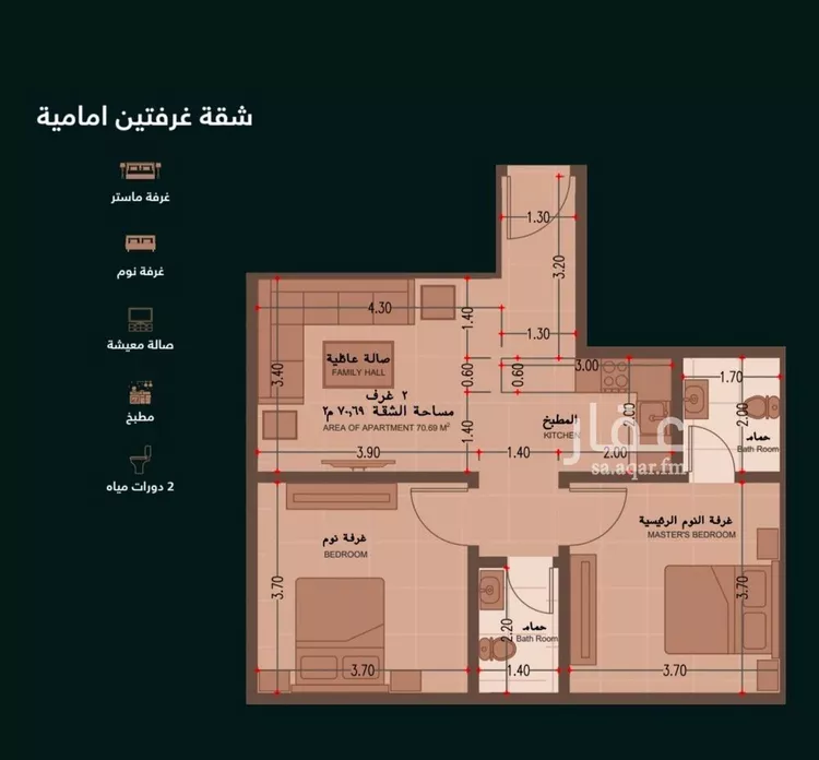 شقة للبيع في شارع اهبان بن عباد, حي النعيم, مدينة جدة, منطقة مكة المكرمة 1 صورة