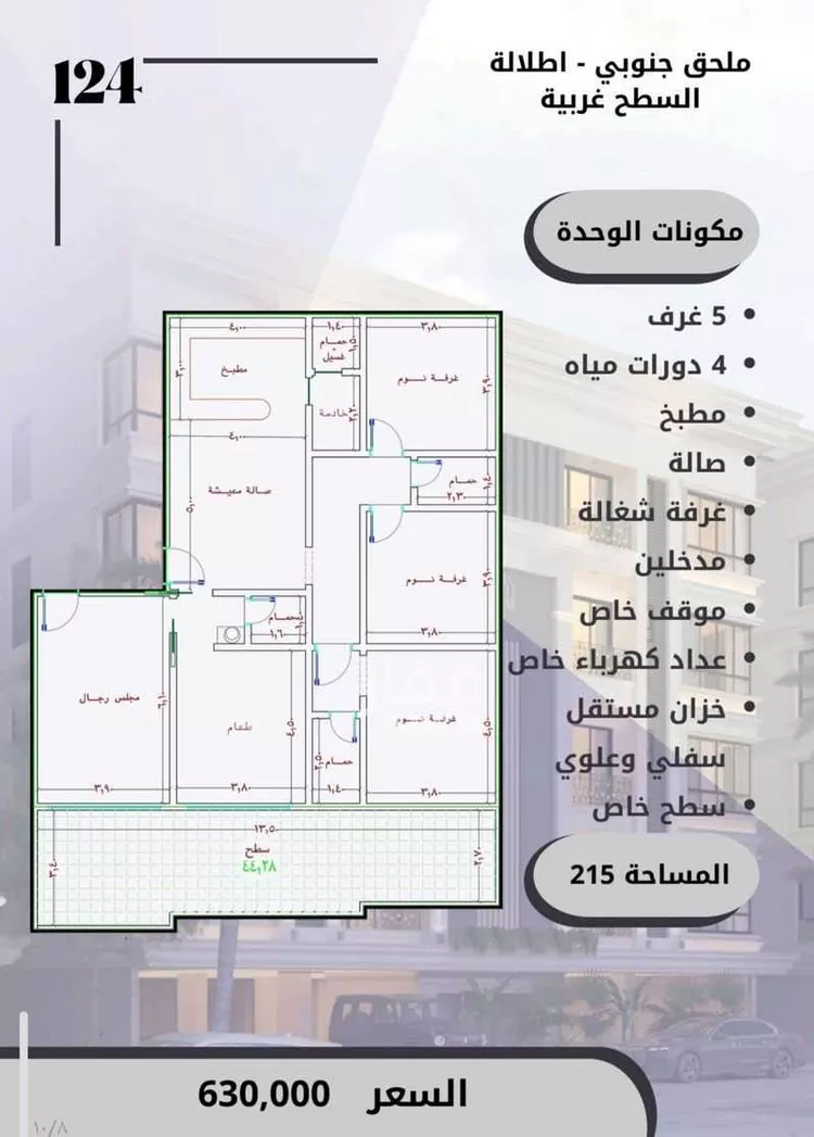 شقة للبيع في شارع الامير عبدالمجيد, حي الصواري, مدينة جدة, منطقة مكة المكرمة