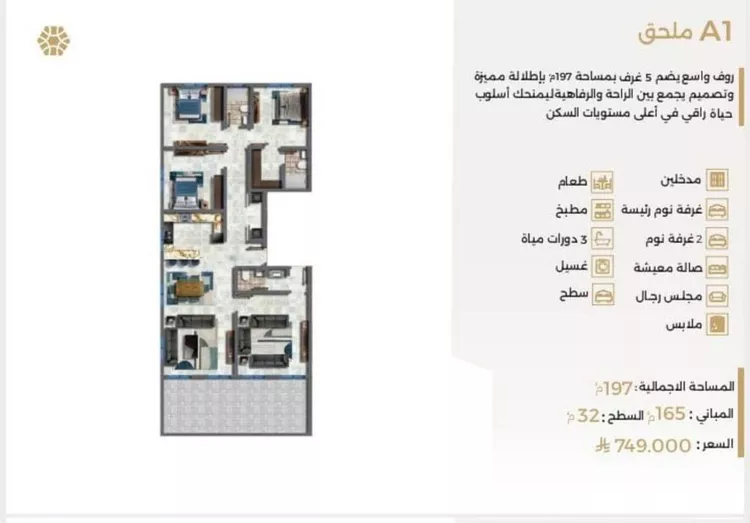 شقة للبيع في شارع ابو سفيان مدلوك, حي النعيم, مدينة جدة, منطقة مكة المكرمة صورة 4