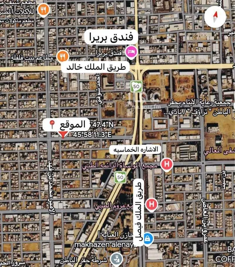 مجمع للبيع في شارع خالد بن الوليد, حي الخالدية, مدينة حفر الباطن, المنطقة الشرقية