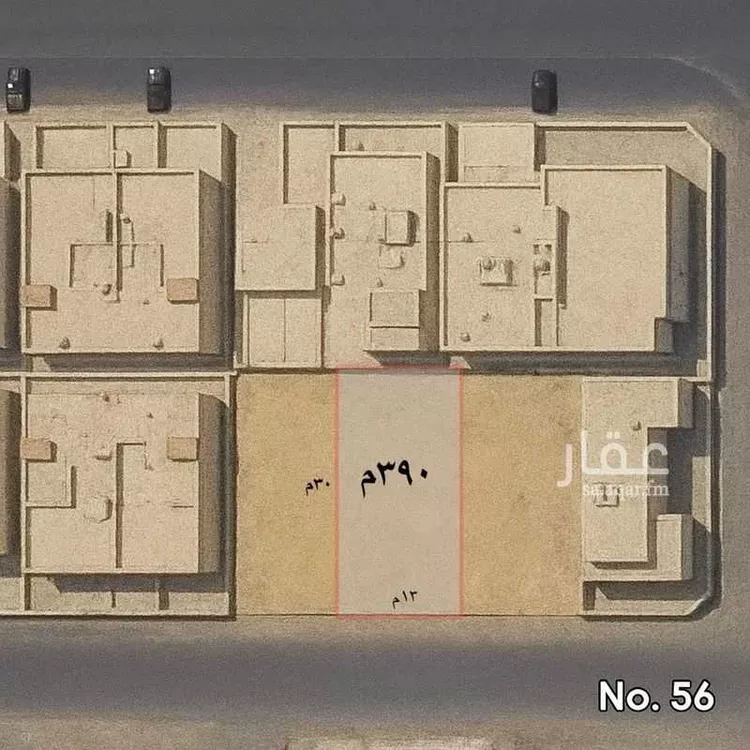أرض للبيع في شارع رقم 56, حي الياسمين, مدينة الرياض, منطقة الرياض