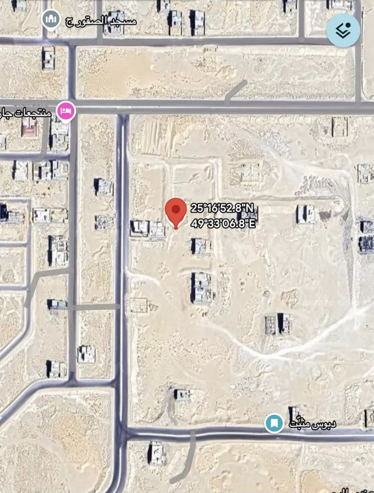 أرض للبيع في شارع القريه الشرقيه, حي الورود الثالث, مدينة الاحساء, المنطقة الشرقية