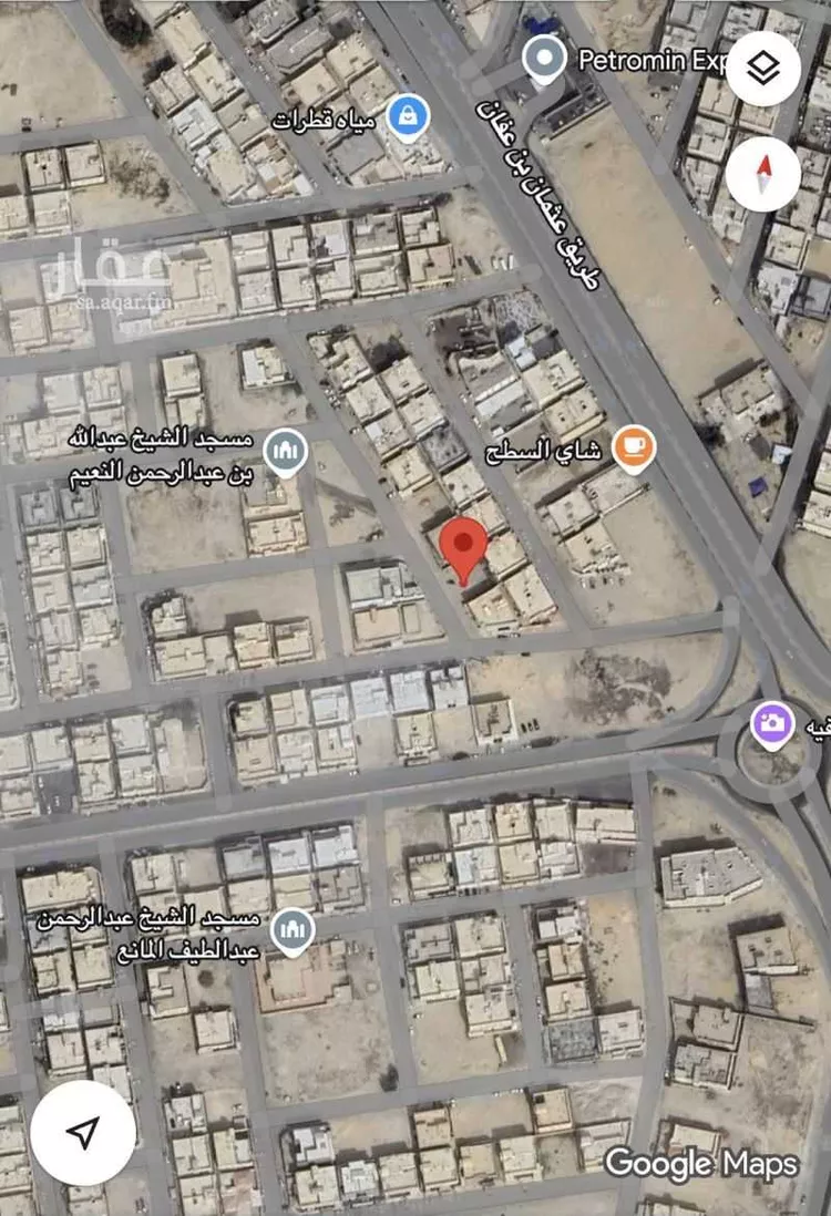 أرض للبيع في شارع جرير بن اوس الطائي, حي النايفية, مدينة الاحساء, المنطقة الشرقية