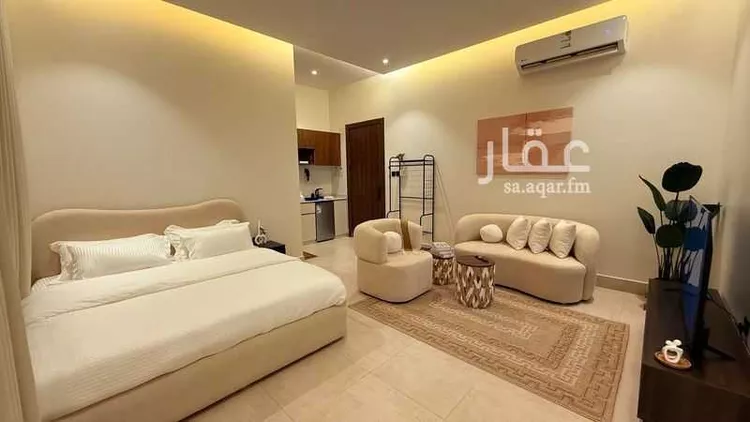 استديو مفروش للحجز في شارع طيبة ، حي الوادي ، الرياض ، منطقة الرياض صورة 2