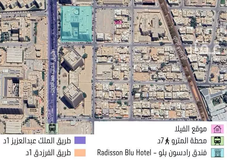 فيلا للبيع في شارع وادي الدويمة, حي الضباط, مدينة الرياض, منطقة الرياض صورة 2