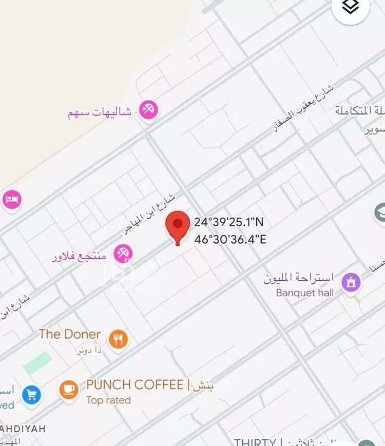محل للإيجار في شارع سيف الدين الخطيب, حي المهدية, مدينة الرياض, منطقة الرياض