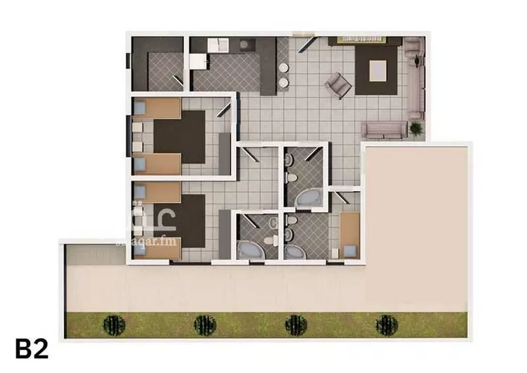 Apartment for Sale in Riyadh Al Malqa صورة 2