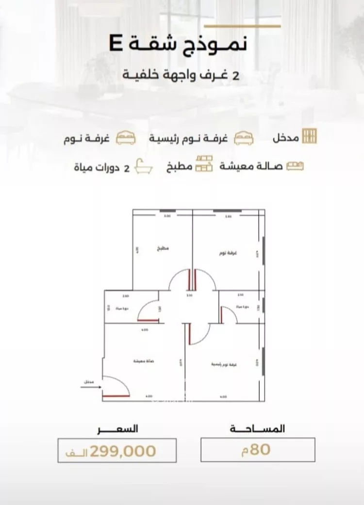 شقة للبيع في شارع الناصر بن الأحمر, حي الصفاء, مدينة جدة, منطقة مكة المكرمة صورة 2