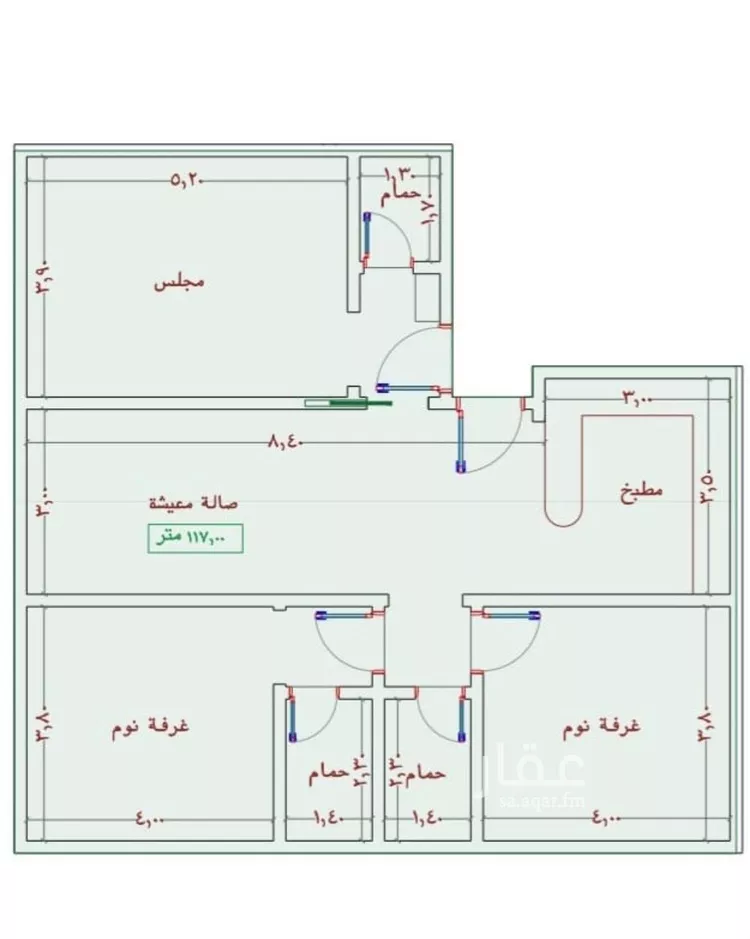 شقة للبيع في شارع السامر, حي الواحة, مدينة جدة, منطقة مكة المكرمة صورة 4