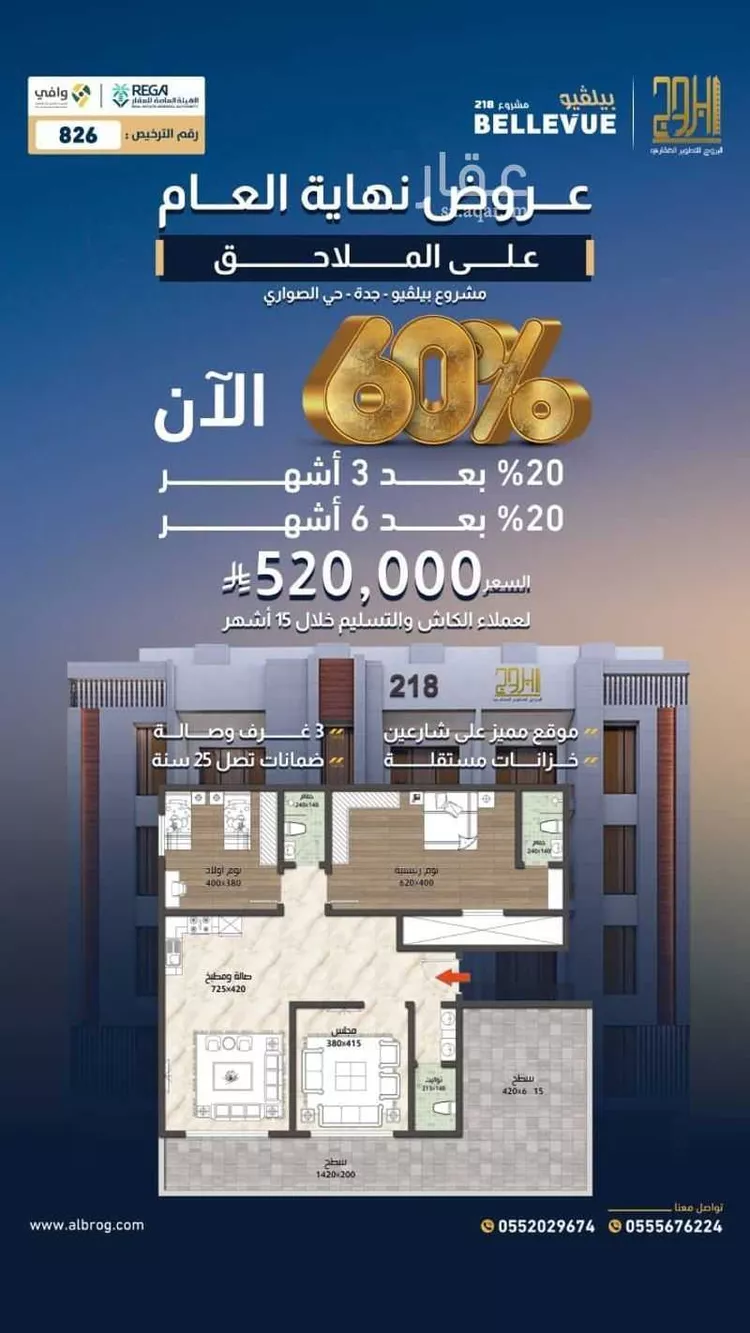 شقة للبيع في شارع الامير عبدالمجيد, حي الصواري, مدينة جدة, منطقة مكة المكرمة صورة 5