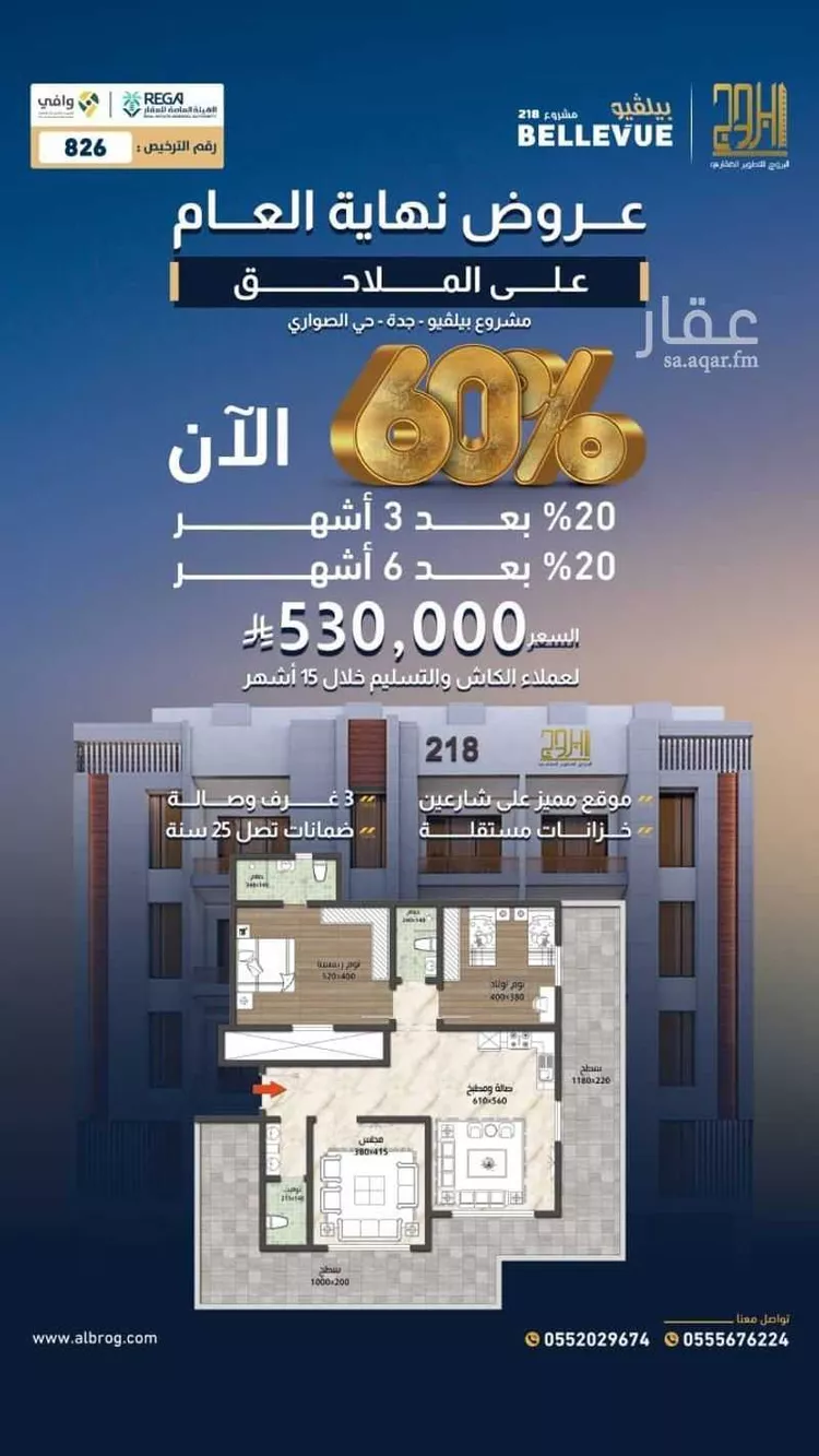 شقة للبيع في شارع الامير عبدالمجيد, حي الصواري, مدينة جدة, منطقة مكة المكرمة صورة 3