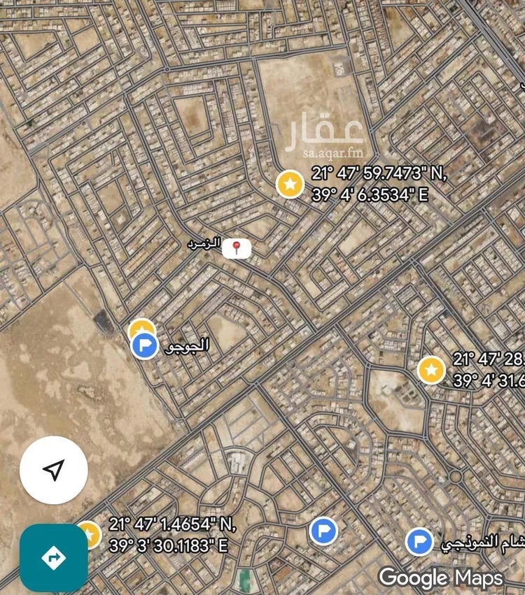 أرض للبيع في شارع الشريف غالب ابن مساعد, حي الزمرد, مدينة جدة, منطقة مكة المكرمة صورة 2