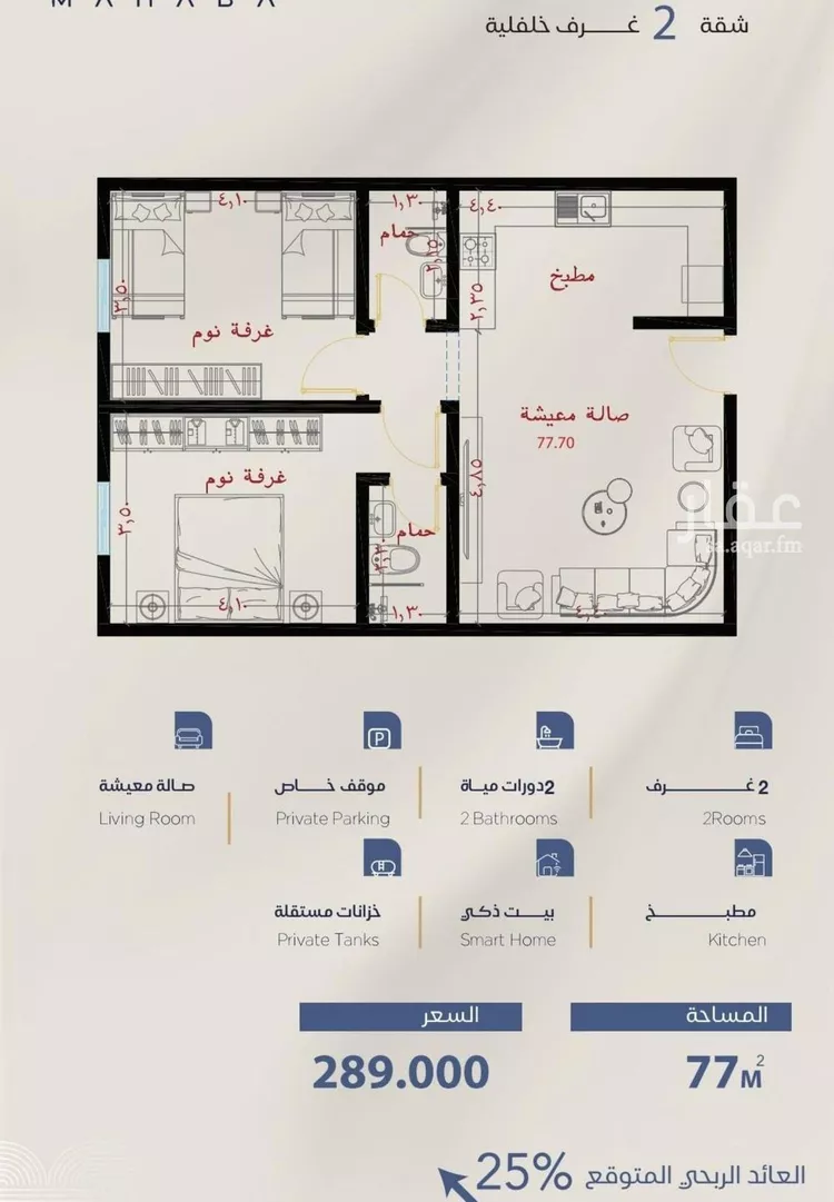 Apartment for Sale in Jeddah Al Yaqout