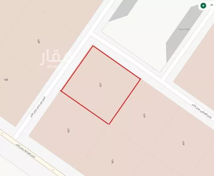 أرض للبيع في شارع القرطبي, حي طيبة, مدينة الرياض, منطقة الرياض صورة 2
