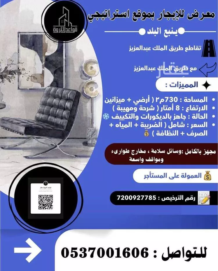 محل للإيجار في شارع طريق الملك عبد الله, حي ينبع البلد, مدينة ينبع, منطقة المدينة المنورة