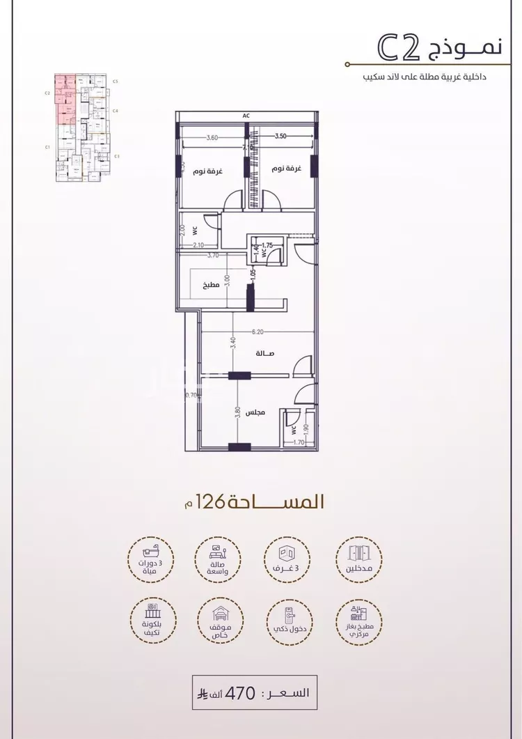 شقة للبيع في شارع امام الدين المرشدي, حي الفيحاء, مدينة جدة, منطقة مكة المكرمة صورة 4