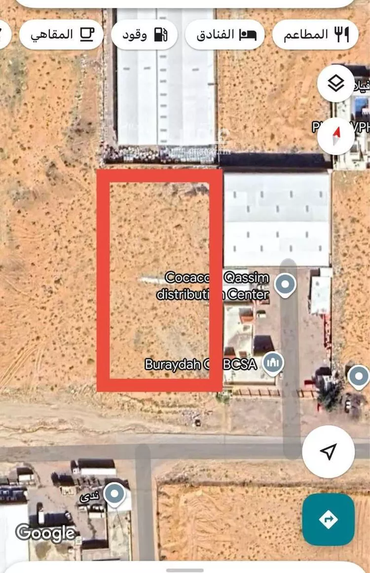 أرض للبيع في شارع طريق التمور, مدينة البصر, منطقة القصيم صورة 2