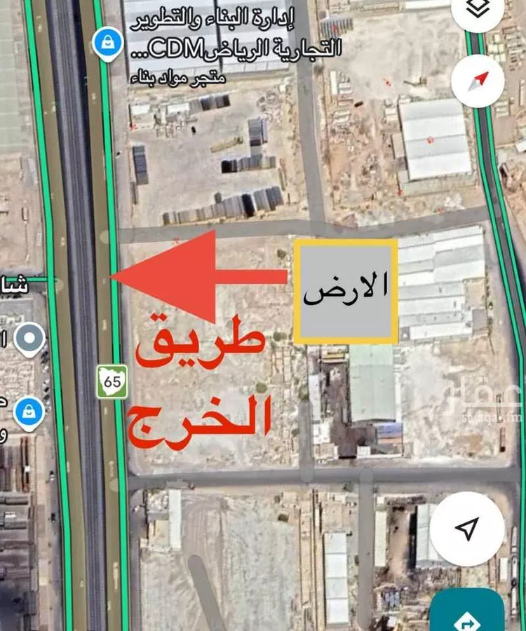 أرض للبيع في شارع محمد بن ابي المظفر, حي المناخ, مدينة الرياض, منطقة الرياض صورة 2