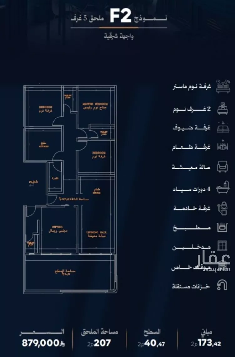 شقة للبيع في شارع احمد السليمان التركي, حي الروضة, مدينة جدة, منطقة مكة المكرمة صورة 3