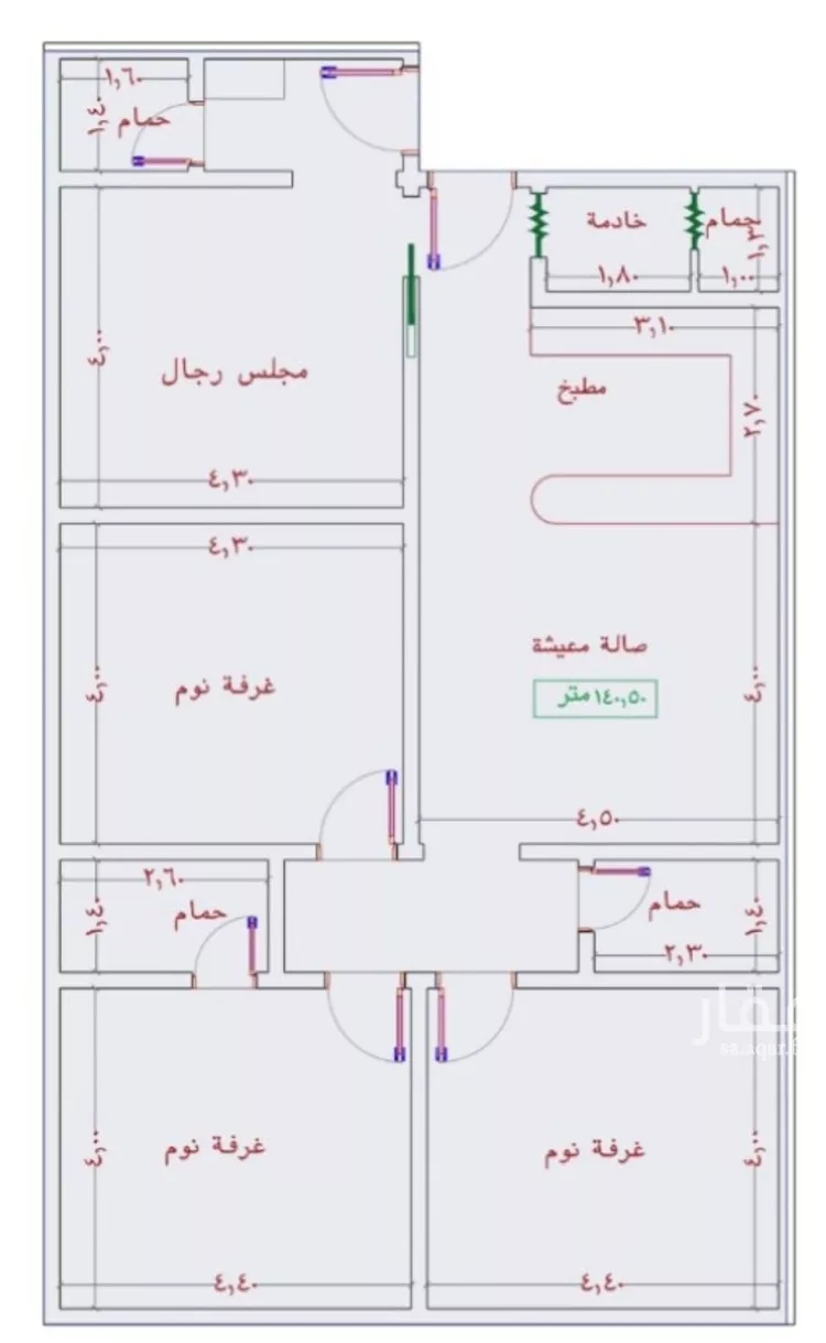 شقة للبيع في شارع عمر الخردلي, حي الجامعة, مدينة جدة, منطقة مكة المكرمة