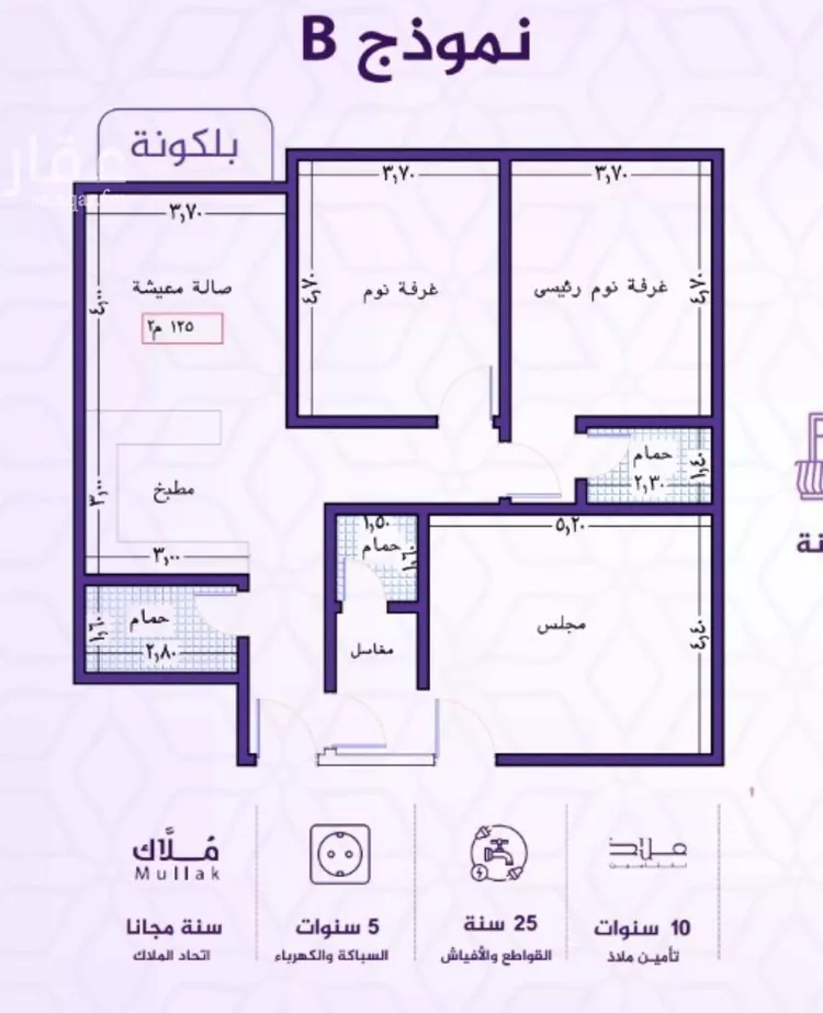 شقة للبيع في شارع احمد بن عيسى الرومي, حي الفيحاء, مدينة جدة, منطقة مكة المكرمة