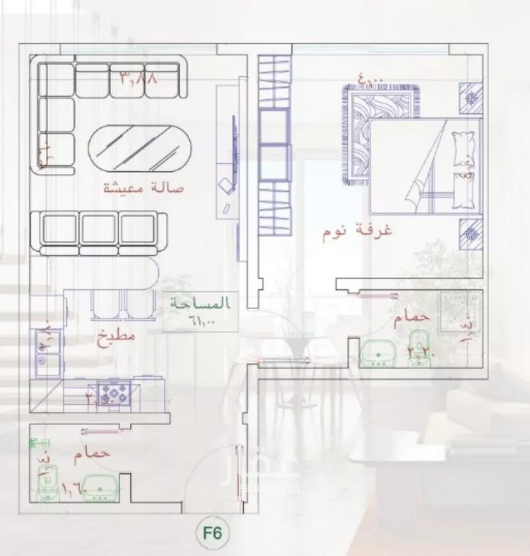شقة للبيع في شارع النخيلات, حي الفيحاء, مدينة جدة, منطقة مكة المكرمة صورة 4