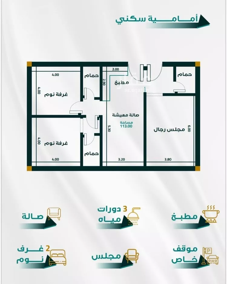 شقة للبيع في شارع ابو ذر الغفاري, حي الفيحاء, مدينة جدة, منطقة مكة المكرمة 11