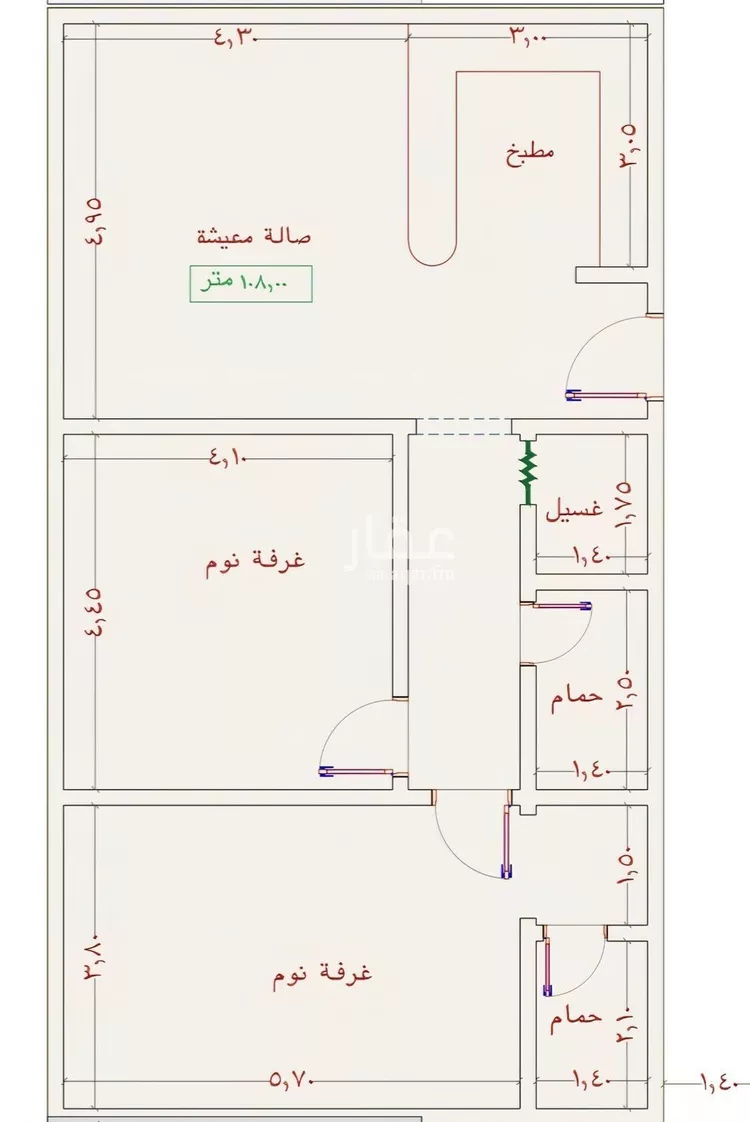 شقة للبيع في شارع عمر الخردلي, حي الجامعة, مدينة جدة, منطقة مكة المكرمة