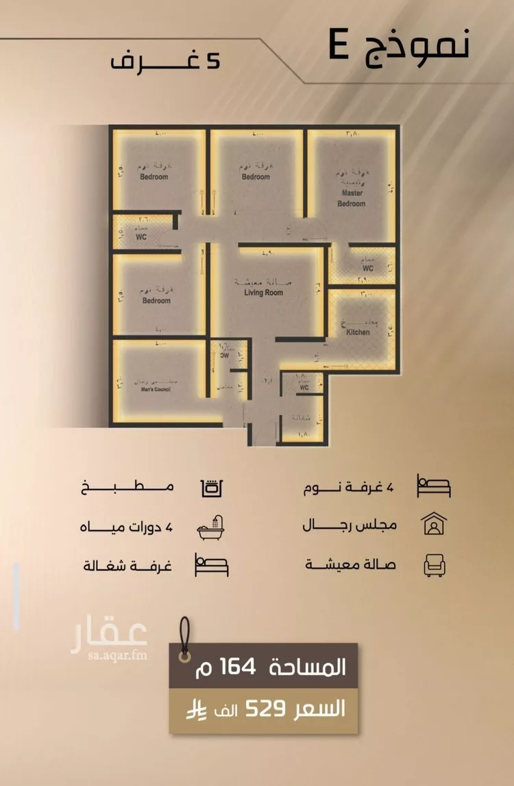 شقة للبيع في شارع زيد بن قيس, حي الفيصلية, مدينة جدة, منطقة مكة المكرمة صورة 2