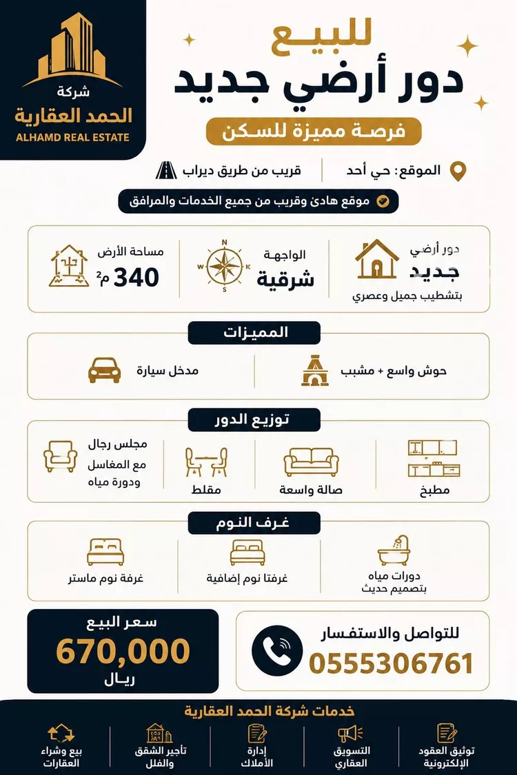 Floor for Sale in Riyadh Uhud