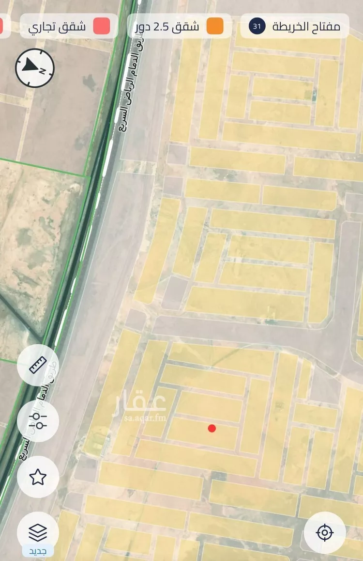 أرض للإيجار في شارع العام, حي الراية, مدينة الرياض, منطقة الرياض