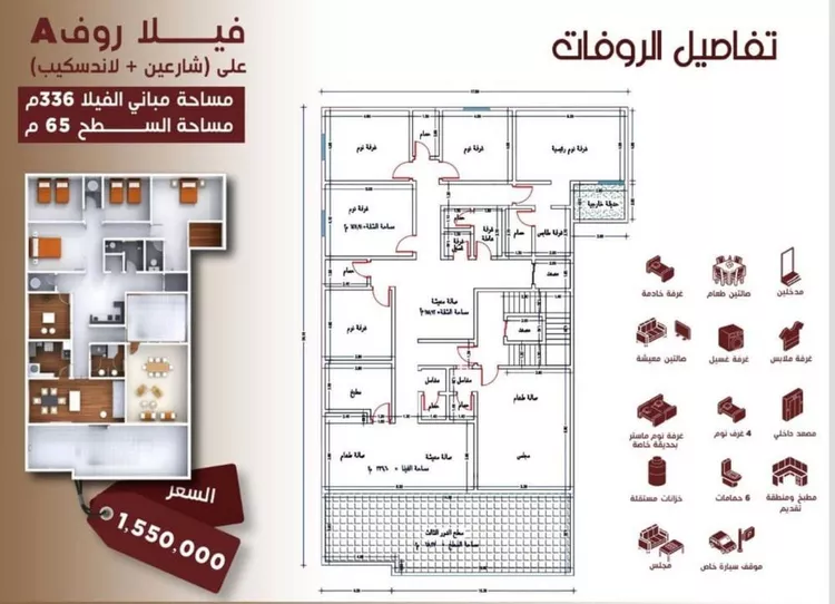 شقة للبيع في شارع ابن الرومي, حي الحمراء, مدينة جدة, منطقة مكة المكرمة صورة 2