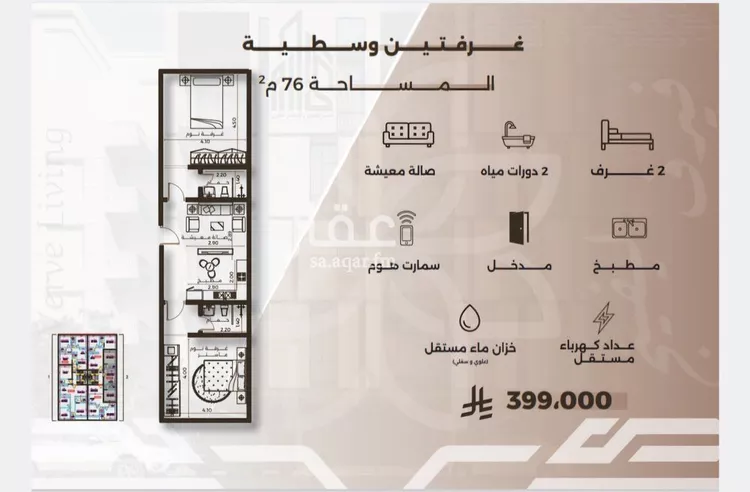 شقة للبيع في شارع غزوه بدر, حي النهضة, مدينة جدة, منطقة مكة المكرمة صورة 4