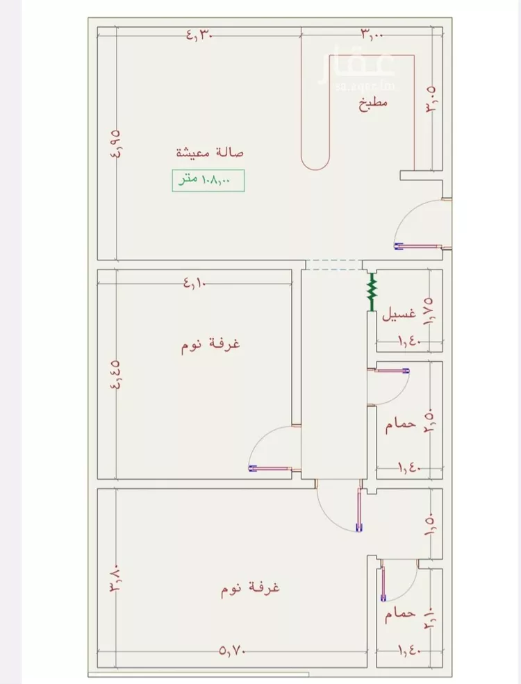 شقة للبيع في شارع عمر الخردلي, حي الجامعة, مدينة جدة, منطقة مكة المكرمة صورة 2