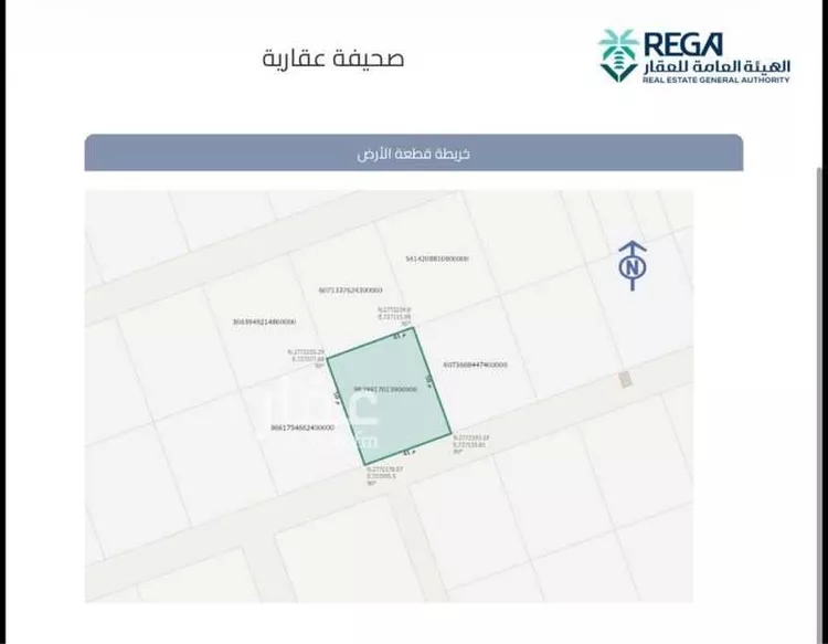 أرض للبيع في شارع 7871, حي الرسالة, مدينة الرياض, منطقة الرياض صورة 4