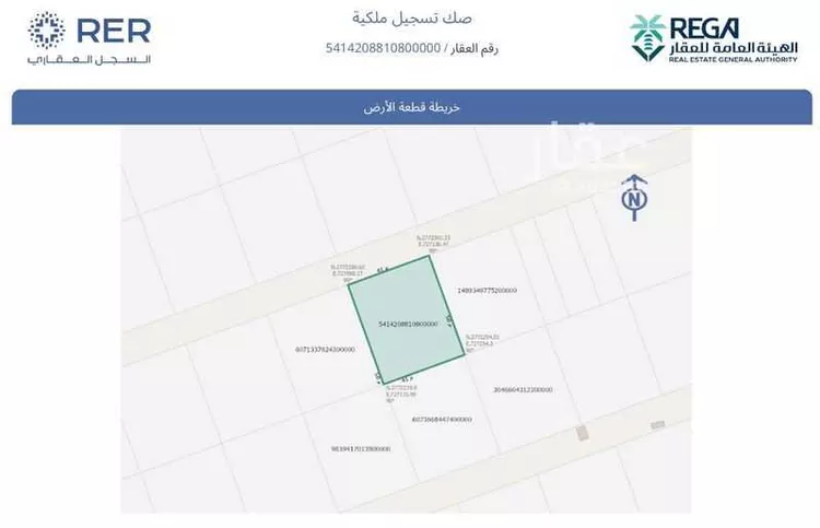 أرض للبيع في شارع 7918, حي الرسالة, مدينة الرياض, منطقة الرياض صورة 2