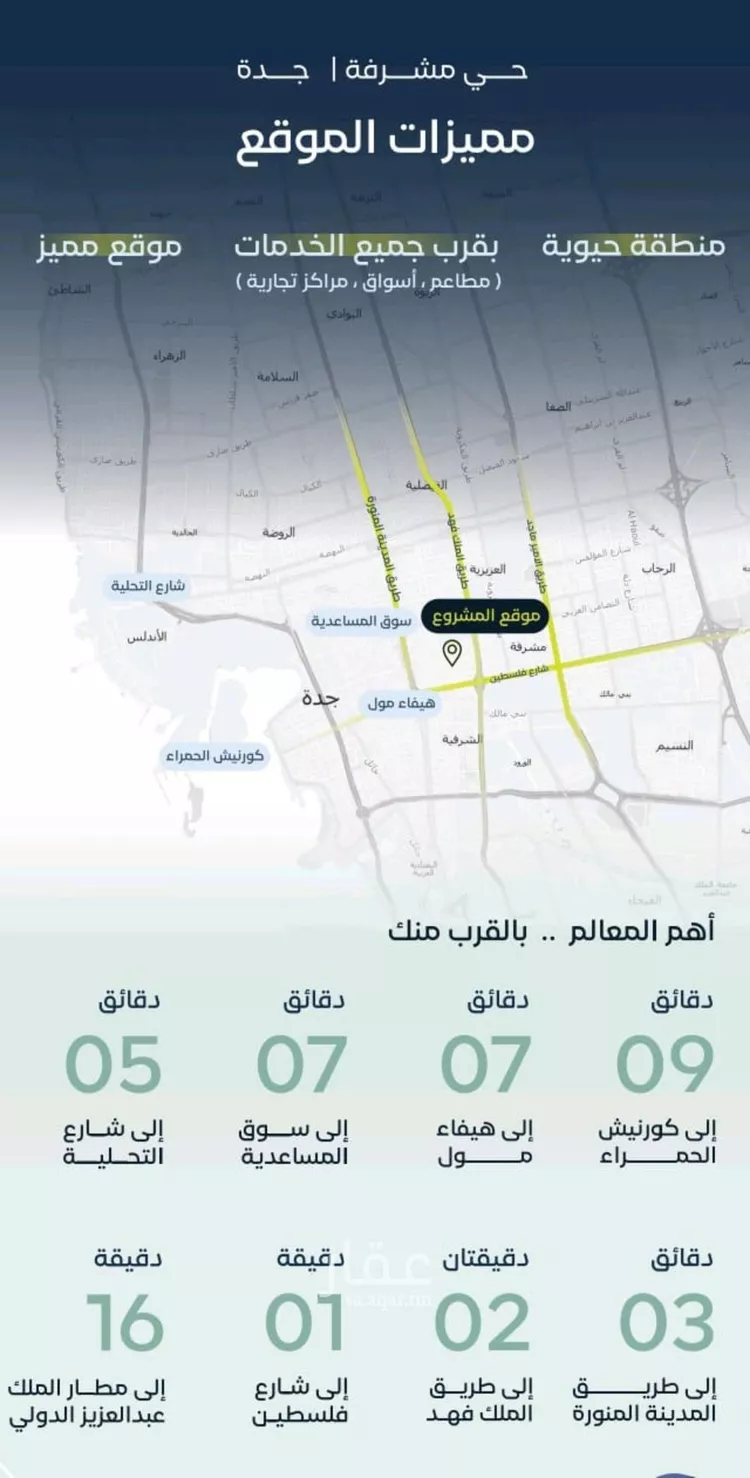 شقة للبيع في شارع جبل طارق, حي مشرفة, مدينة جدة, منطقة مكة المكرمة صورة 3