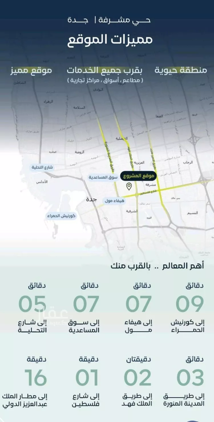 شقة للبيع في شارع جبل طارق, حي مشرفة, مدينة جدة, منطقة مكة المكرمة صورة 3