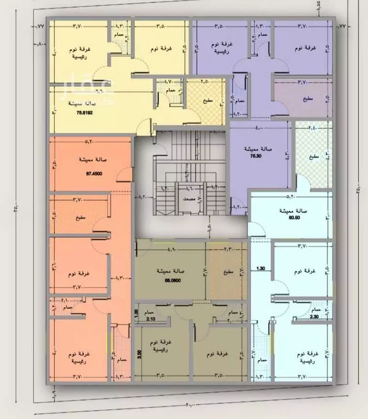 شقة للبيع في شارع انس بن حرمه, حي النعيم, مدينة جدة, منطقة مكة المكرمة صورة 3