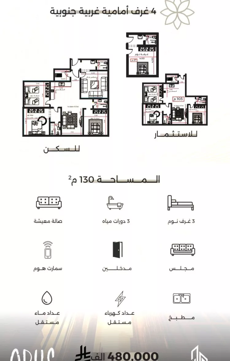 شقة للبيع في شارع احمد بن طلحه, حي الصفاء, مدينة جدة, منطقة مكة المكرمة صورة 5