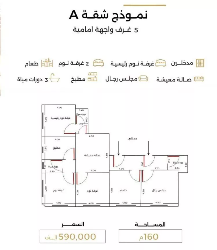 شقة للبيع في شارع الناصر بن الأحمر, حي الصفاء, مدينة جدة, منطقة مكة المكرمة