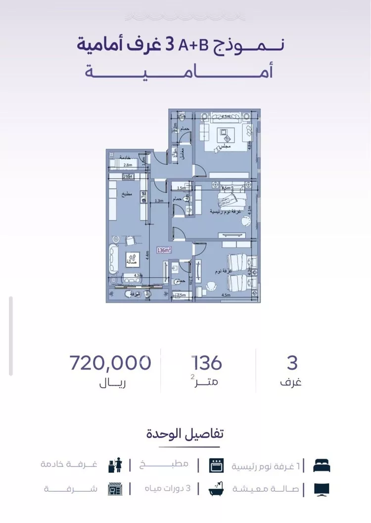 شقة للبيع في شارع خضر افندي, حي الزهراء, مدينة جدة, منطقة مكة المكرمة صورة 2
