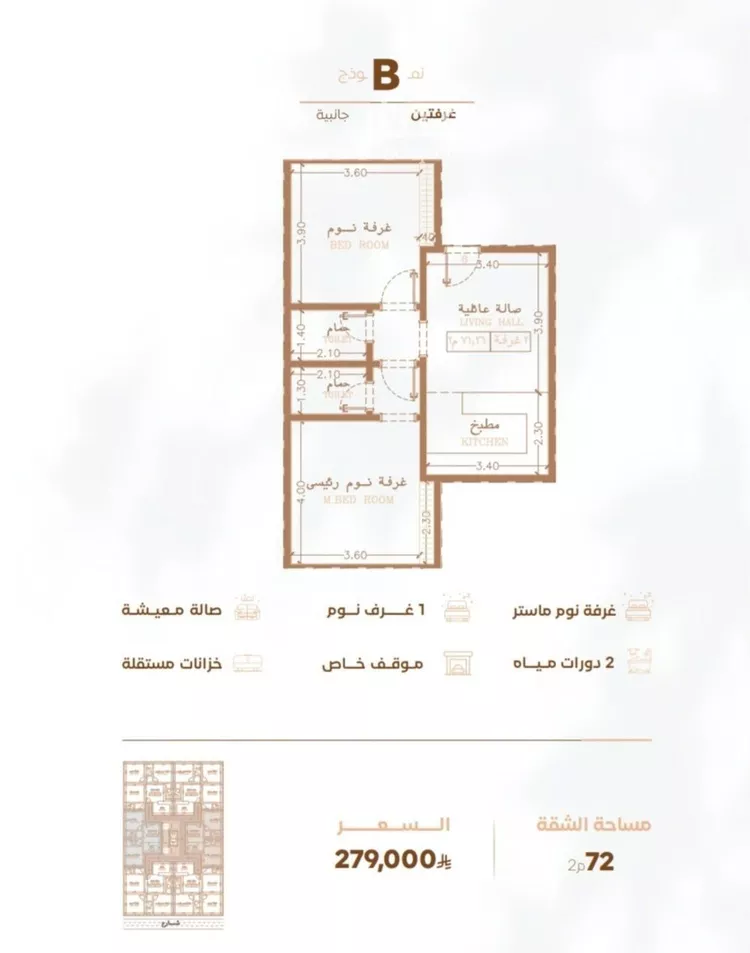 شقة للبيع في شارع أبي القاسم الأنصاري, حي الربوة, مدينة جدة, منطقة مكة المكرمة 8