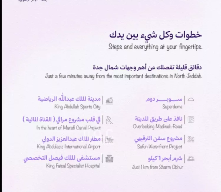 شقة للبيع في حي أبحر الجنوبية, مدينة جدة, منطقة مكة المكرمة