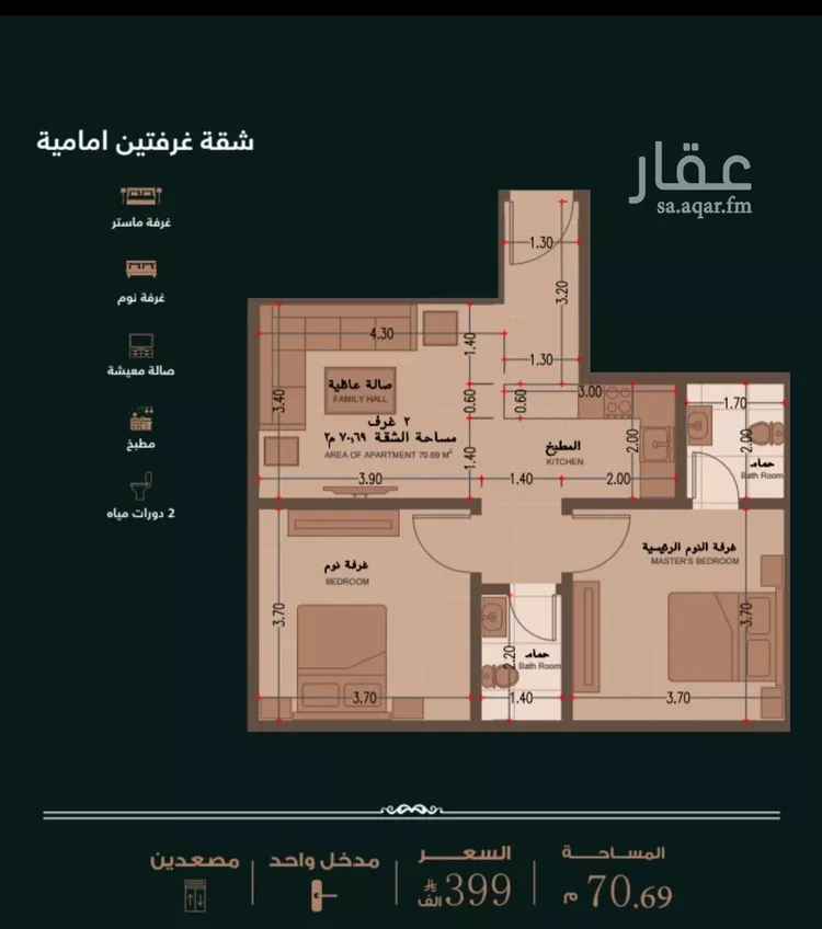 شقة للبيع في شارع اهبان بن عباد, حي النعيم, مدينة جدة, منطقة مكة المكرمة صورة 3
