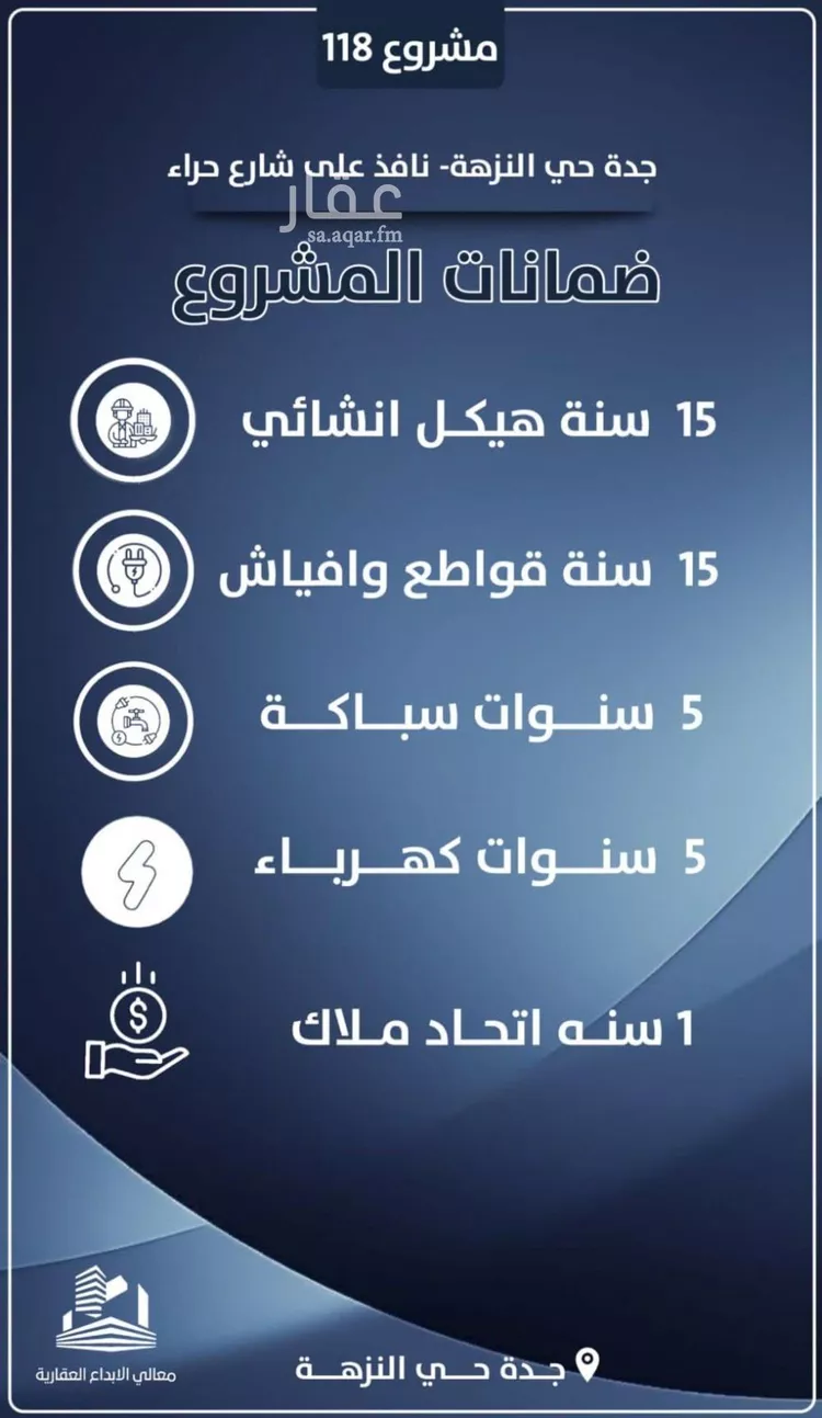 شقة للبيع في شارع محمد بن اسعد العظم, حي النزهة, مدينة جدة, منطقة مكة المكرمة صورة 3